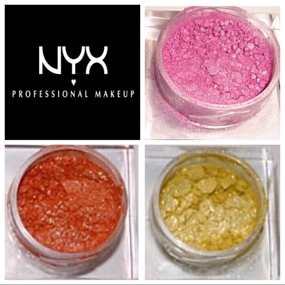 NYX Other - 🎉HP🎉 NEW! NYX Chrome Eye Shadow Sunset Trio